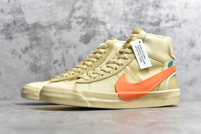 Authentic OFF-WHITE x Nike Blazer Mid All Hallows Eve GS